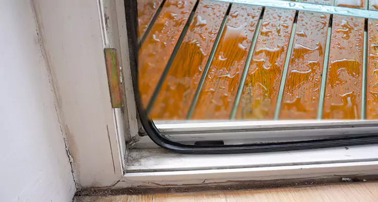 Water Leaking Wooden Patio Doors Repair in Casselberry, FL