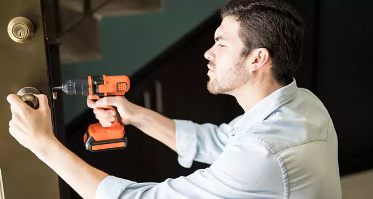 Commercial Steel Security Door Repair in Casselberry, FL