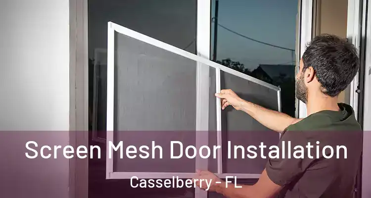 Screen Mesh Door Installation Casselberry - FL