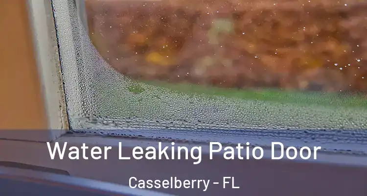 Water Leaking Patio Door Casselberry - FL